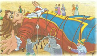 Călătoriile lui Gulliver - povestea lui Gulliver pe scurt - Povești,  povestiri și basme pentru copii